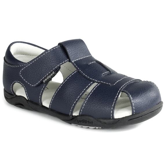 "Pediped Sydney Kids Sandals, Navy, Size 8.5US". MSRP 55 - Picture 5 of 9